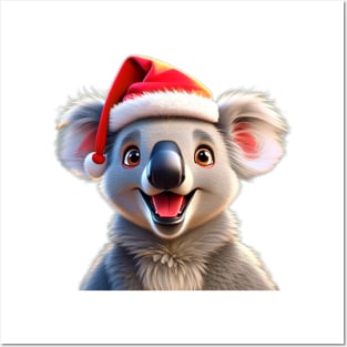 Koala Claus: Spreading Christmas Cheer Down Under! Posters and Art